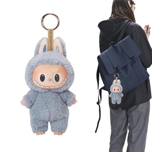 GxDxmBd La-bubu Keychains, Labubu Puppe,Labubu Plush Keychain, Labubu Monster Keychain,Labubu Toy Doll,La-bubu Plüschpuppe,La-bubu Plushdoll,Geschenke für Jungen und Mädchen (B) von GxDxmBd