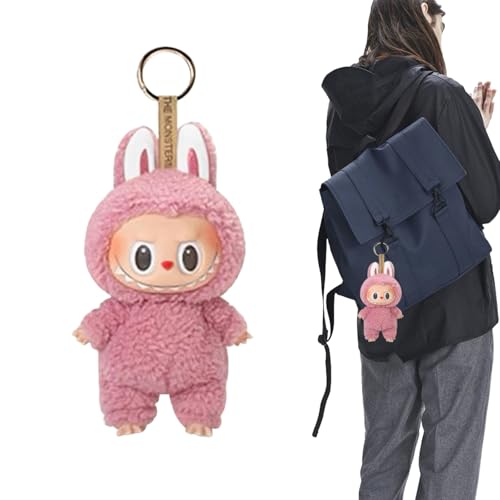 GxDxmBd La-bubu Keychains, Labubu Puppe,Labubu Plush Keychain, Labubu Monster Keychain,Labubu Toy Doll,La-bubu Plüschpuppe,La-bubu Plushdoll,Geschenke für Jungen und Mädchen (C) von GxDxmBd