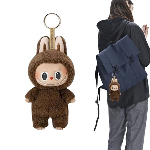 GxDxmBd La-bubu Keychains, Labubu Puppe,Labubu Plush Keychain, Labubu Monster Keychain,Labubu Toy Doll,La-bubu Plüschpuppe,La-bubu Plushdoll,Geschenke für Jungen und Mädchen (D) von GxDxmBd