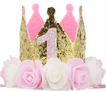 Gxdamxz 1 Year Old Birthday Hat for Girls von Gxdamxz