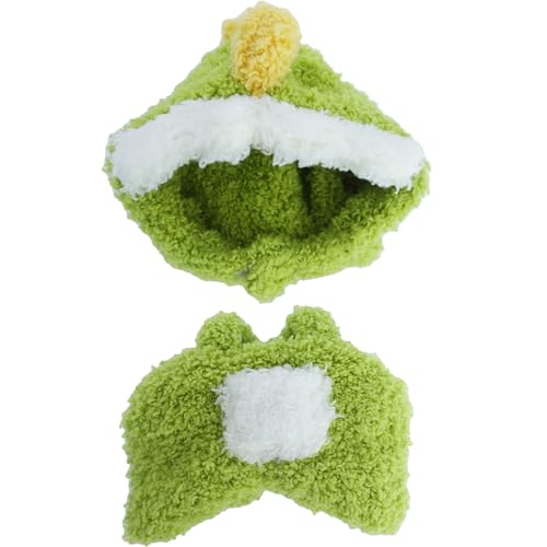 Gxdamxz Puppenkleidung Zubehör, Kleidung für Puppen 17cm, Dinosaurier Bekleidung Clothing für DIY, Puppet Outfit, Grün von Gxdamxz