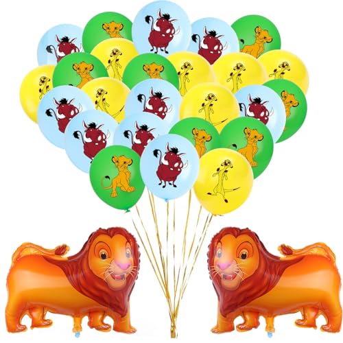 Gxhong Geburtstag Ballons Party Dekoration The lion king Thema Folienballons, Geburtstag Party Deko Set, Tiere Thema Partydekoration Geburtstags Dekoration Luftballons, für Kindergeburtstag Dekoration Gxhong Geburtstag Ballons Party Dekoration The lion king Thema Folienballons, Geburtstag Party Deko Set, Tiere Thema Partydekoration Geburtstags Dekoration Luftballons, für Kindergeburtstag Dekoration von Gxhong