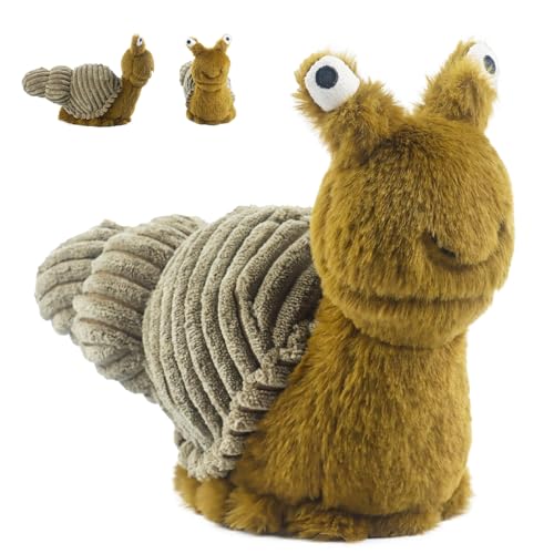 Schnecke Kuscheltier, 28 cm Plüschtier, Flauschiges Stofftier, Kawaii Plüschfigur - Geschenke für Babys, Jungen, Mädchen, Kinder Geburtstag von Gxhong