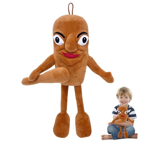 Gxlaihly Tung Tung Tung Sahur Plüsch,Tung Tung Tung Sahur Plush,Generisch Italian Brainrot Plüschtier,Italian Brainrot Kuscheltier,Lustiges Geschenk für Kinder & Erwachsene (A) von Gxlaihly