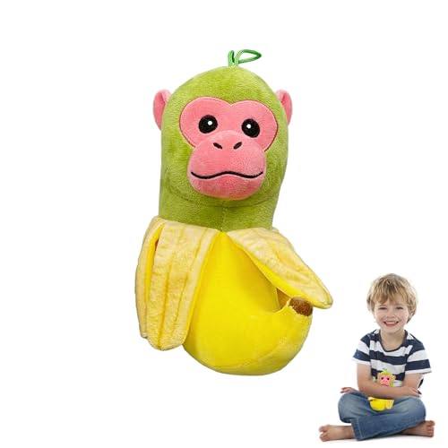 Gxlaihly Tung Tung Tung Sahur Plüsch,Tung Tung Tung Sahur Plush,Generisch Italian Brainrot Plüschtier,Italian Brainrot Kuscheltier,Lustiges Geschenk für Kinder & Erwachsene (C) von Gxlaihly