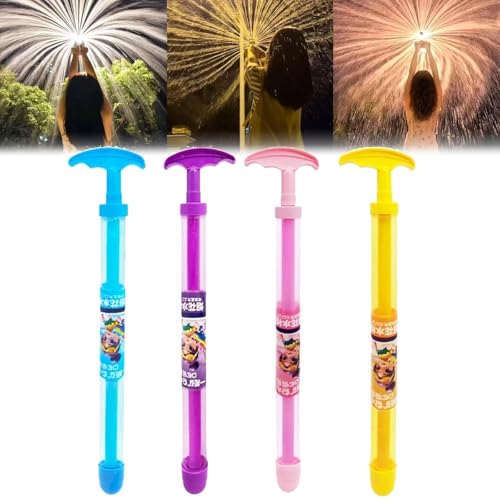 Citaway Feuerwerk Wasserpistole 4er Set – Romantisches Wassersprühspielzeug – Feuerwerk-Effekt für Pool, Badewanne & Sommerparty (4er-Pack B) von Gyagalre