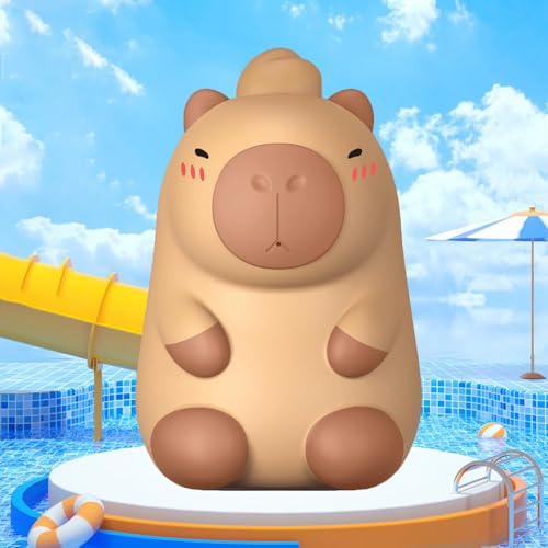 Spuckendes Lama Wasserspielzeug – Interaktiver Alpaka-Wassersprüher für Kinder, Lustige Sommer-Wasserpistole | Drehbarer Kopf | Für Garten, Strand & Balkon (Wasserschwein, 1) von Gyagalre