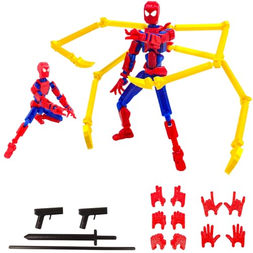 Gytera Spider-Guy Actionfiguren für Kinder, 13.5 cm Mit Beweglichen Gliedmaßen Superhelden Spielzeug, Action Figuren für Kinder EIN Geburtstagsgeschenk für Einen Jungen Mädchen Gytera Spider-Guy Actionfiguren für Kinder, 13.5 cm Mit Beweglichen Gliedmaßen Superhelden Spielzeug, Action Figuren für Kinder EIN Geburtstagsgeschenk für Einen Jungen Mädchen von Gytera