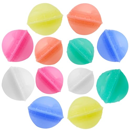 Gytera Wasserbomben Wiederverwendbar, Reusable Wasserballons Sommerspaß-Wasserspielzeug Pool Spielzeug für Party, Wasserpark, Familienspiel (12 Stück) von Gytera