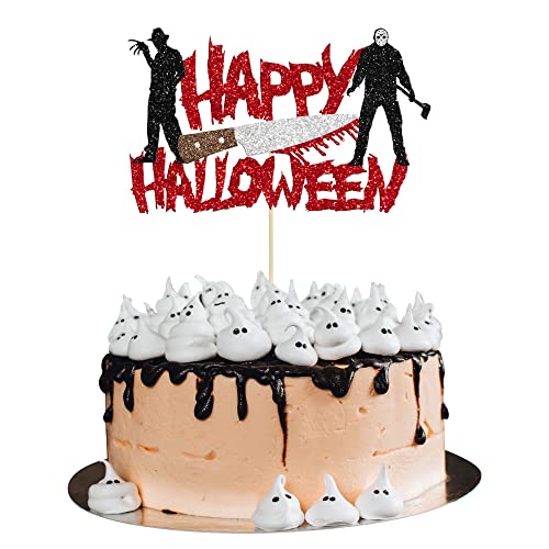 Gyufise 1 Packung Happy Halloween Tortenaufsatz Halloween Horror Zombie Geburtstag Kuchen Dekorationen Blutiger Horrorfilm Geburtstag Party Kuchen Dekorationen Supplies Gyufise 1 Packung Happy Halloween Tortenaufsatz Halloween Horror Zombie Geburtstag Kuchen Dekorationen Blutiger Horrorfilm Geburtstag Party Kuchen Dekorationen Supplies von Gyufise