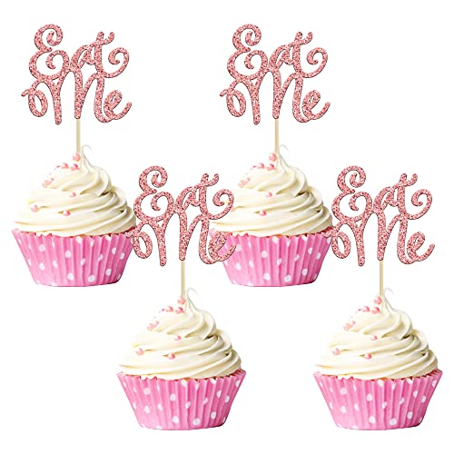 Gyufise 36 Stück Eat Me Cupcake-Topper Roségold Glitzer Alice Cupcake Picks Babyparty Jungen Mädchen Kinder Geburtstag Wunderland Thema Party Kuchen Dekorationen Zubehör Gyufise 36 Stück Eat Me Cupcake-Topper Roségold Glitzer Alice Cupcake Picks Babyparty Jungen Mädchen Kinder Geburtstag Wunderland Thema Party Kuchen Dekorationen Zubehör von Gyufise