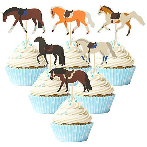 Gyufise 36 Stück Pferderennen-Cupcake-Topper Pferderennen Kuchendekoration Pferd Party Dekorationen für Pferderennen Party Reitsport Thema Geburtstag Babyparty Hochzeit Party Zubehör Gyufise 36 Stück Pferderennen-Cupcake-Topper Pferderennen Kuchendekoration Pferd Party Dekorationen für Pferderennen Party Reitsport Thema Geburtstag Babyparty Hochzeit Party Zubehör von Gyufise