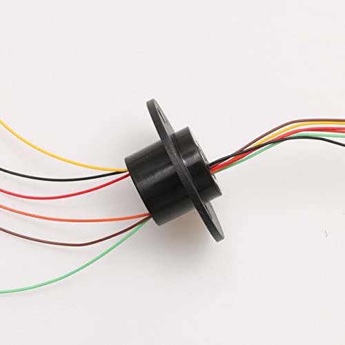 [Fernbedienung Spielzeugteile] Schleifring Hohlwelle Schleifring mit Lochdurchmesser 5mm 2/4/6 Kanal 2A Elektrischer Schleifring 300RPM Drehgelenkverbinder - sievironmentell freundliche Materialien von GzxLaY