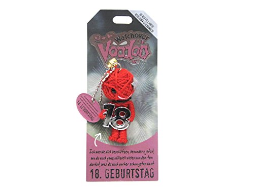 Watchover Voodoo Sammel Puppe mit Spruch 18. Geburtstag Watchover Voodoo Sammel Puppe mit Spruch 18. Geburtstag von H&H