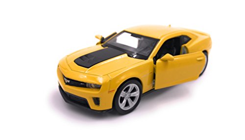 H-Customs Camaro ZL1 Modellauto Auto Lizenzprodukt 1:34-1:39 / Gelb von H-Customs