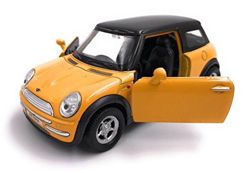 H-Customs Cooper Modellauto Auto Lizenzprodukt 1:34-1:39 / OVP Gelb von H-Customs