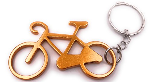H-Customs Fahrrad aus Metall Gold Anhänger Schlüsselanhänger von H-Customs