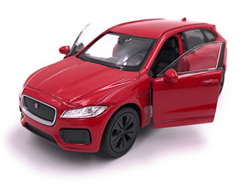 H-Customs Jaguar F-Pace SUV Modellauto Auto Lizenzprodukt 1:34-1:39 rot von H-Customs