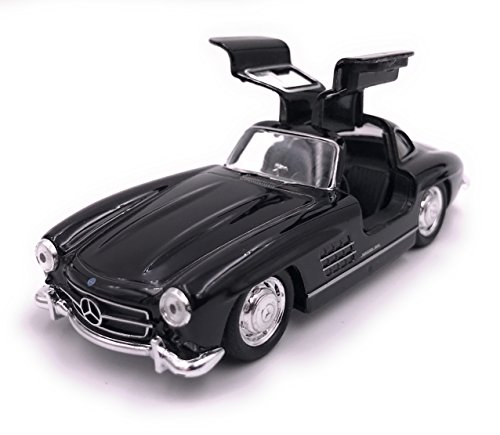 H-Customs Mercedes Benz 300 SL Modellauto Auto Lizenzprodukt 1:34 zufällige Farbauswahl von H-Customs