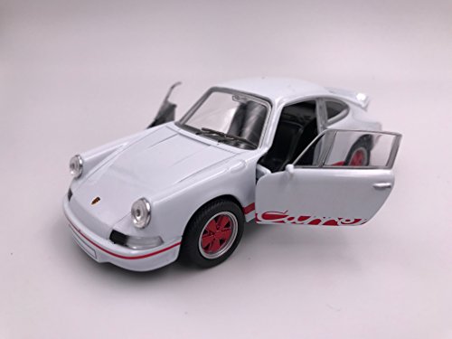 H-Customs Porsche Carrera RS 2.7 Modellauto Auto Lizenzprodukt 1:34-1:39 Rot von H-Customs