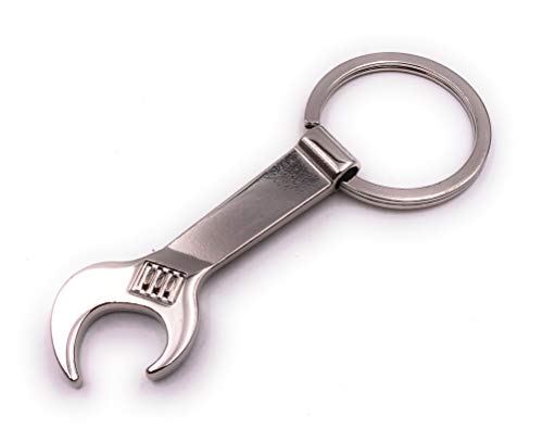 H-Customs Schraubenschlüssel Werkzeug Handwerker Silber Schlüsselanhänger Anhänger von H-Customs