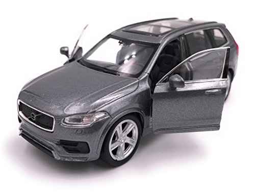 H-Customs Volvo XC 90 Modellauto Auto Lizenzprodukt 1:34-1:39 Silber von H-Customs