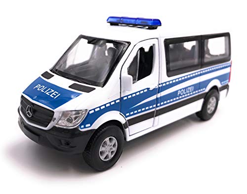 Welly Mercedes Benz Sprinter Polizei Modellauto Auto Lizenzprodukt 1:34-1:39 von H-Customs