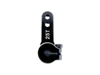 H-SPEED Servo-Hebel 25T 7075-T6, Aluminium, gerade, fixierbar, Loch 15/19 mm H-SPEED Servo-Hebel 25T 7075-T6, Aluminium, gerade, fixierbar, Loch 15/19 mm von H-SPEED