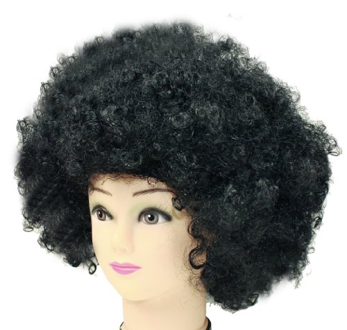 HAAC Perücke Afro Afroperücke schwarz für Fasching , Karneval, Party HAAC Perücke Afro Afroperücke schwarz für Fasching , Karneval, Party von HAAC