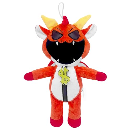 HAASIKI Nightmare Critters Plüsch Kapitel 4 Plüsch, 30 cm, Simon Smoke Plüsch, realistische Horror-Plüschpuppe für Spiel-Fans, Halloween, Weihnachten, Geburtstagsgeschenk für Jungen und HAASIKI Nightmare Critters Plüsch Kapitel 4 Plüsch, 30 cm, Simon Smoke Plüsch, realistische Horror-Plüschpuppe für Spiel-Fans, Halloween, Weihnachten, Geburtstagsgeschenk für Jungen und von HAASIKI