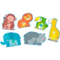6 erste Puzzles – Tierfamilie 6 erste Puzzles – Tierfamilie von Haba Sales GmbH & Co.KG