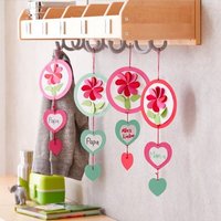 Bastelset - Anhänger Herzblumen von HABA Sales GmbH & Co. KG