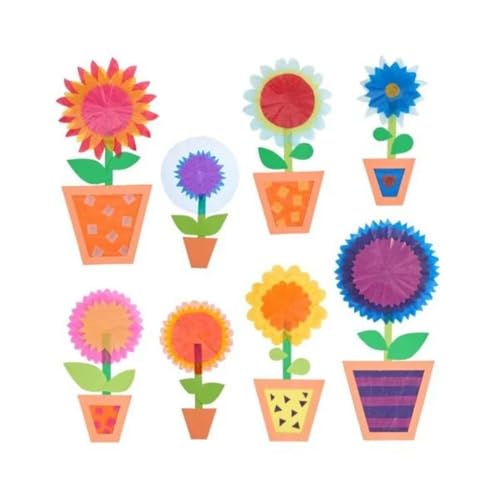 HABA Kinder Bastelset - Fensterbild Blumentöpfchen - Kratives Basteln für Kinder ab 5 Jahren HABA Kinder Bastelset - Fensterbild Blumentöpfchen - Kratives Basteln für Kinder ab 5 Jahren von HABA