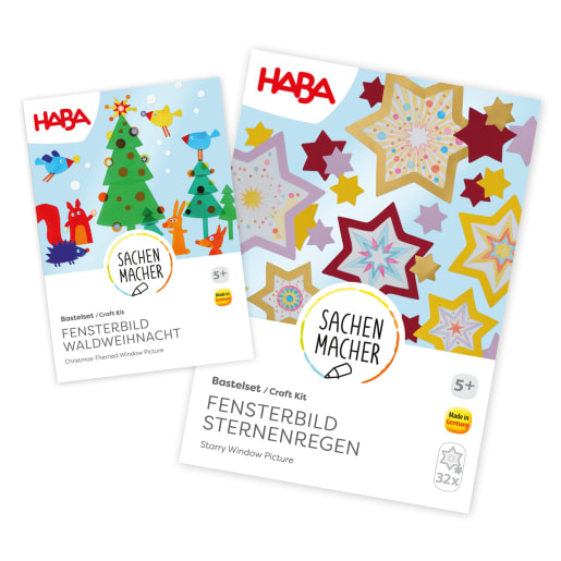 2 Sachenmacher Bastelsets – Weihnachten, ab 5 Jahren von HABA 