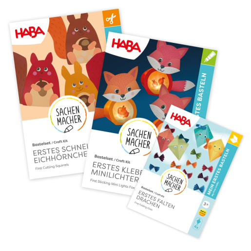 3 Sachenmacher Bastelsets – Erstes Basteln Herbst 3 Sachenmacher Bastelsets – Erstes Basteln Herbst von HABA