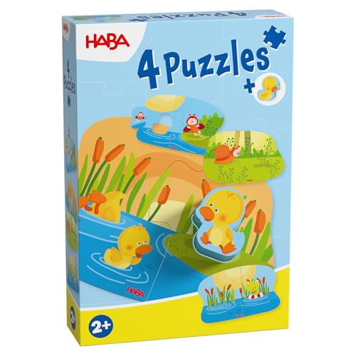 4 erste Puzzles – Tierkinder 4 erste Puzzles – Tierkinder von HABA