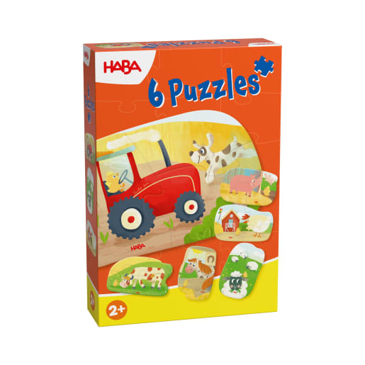 6 erste Puzzles – Bauernhof von HABA 