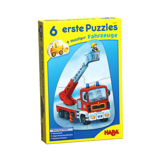 6 erste Puzzles – Fahrzeuge 6 erste Puzzles – Fahrzeuge von HABA