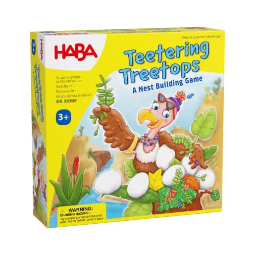 Auweia, Frau Geier!, kooperatives Geschicklichkeitsspiel, ab 3 Jahren von HABA 