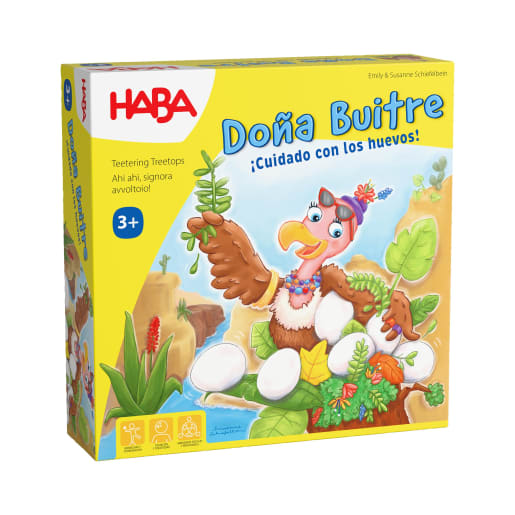 Auweia, Frau Geier!, kooperatives Geschicklichkeitsspiel, ab 3 Jahren von HABA 