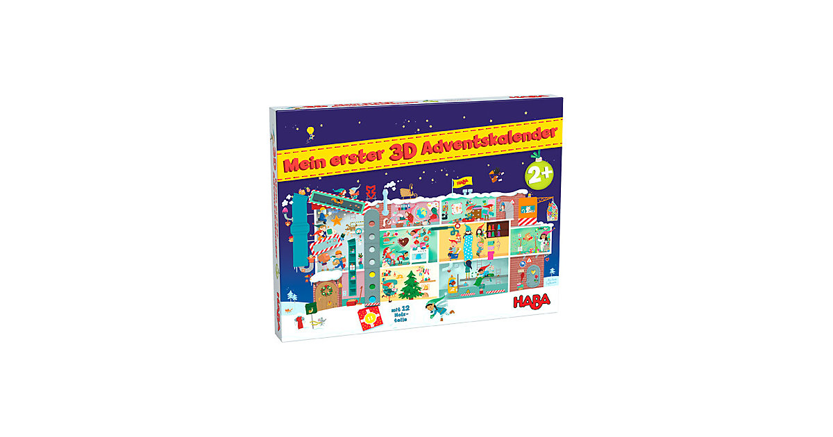 Buch - HABA 306267 Mein erster 3D-Adventskalender – In der Weihnachtsfabrik Buch - HABA 306267 Mein erster 3D-Adventskalender – In der Weihnachtsfabrik von HABA