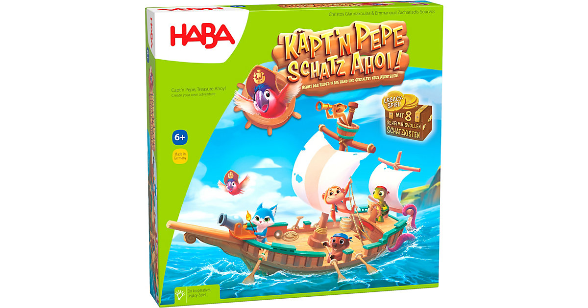 Buch - Käpt’n Pepe, Schatz Ahoi! Buch - Käpt’n Pepe, Schatz Ahoi! von HABA