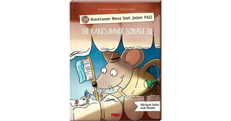 Buch - Kommissar Maus löst jeden Fall: Die Karies-Bande schlägt zu, Band 1 von HABA