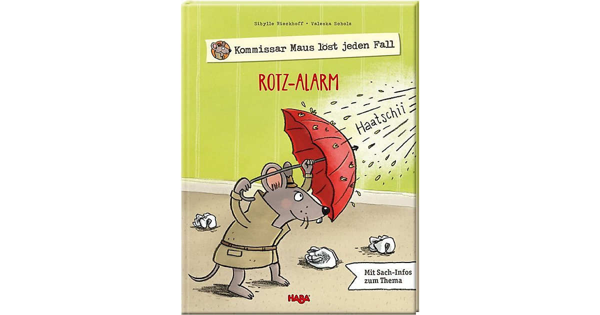 Buch - Kommissar Maus löst jeden Fall: Rotz-Alarm, Band 3 Buch - Kommissar Maus löst jeden Fall: Rotz-Alarm, Band 3 von HABA