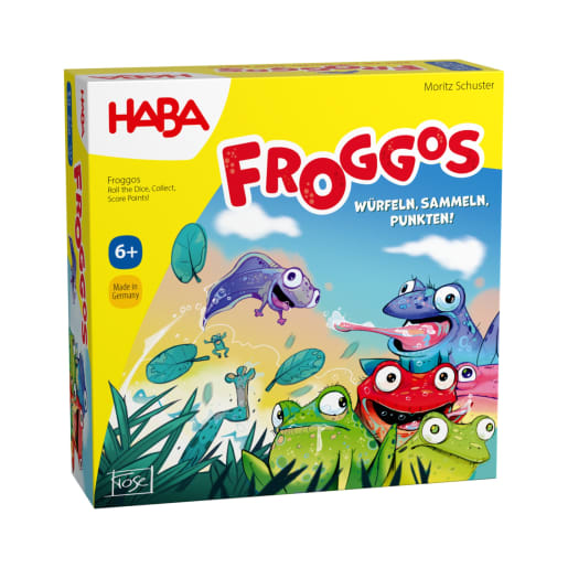 Froggos Sammelspiel, Würfelspiel ab 6 Jahre von HABA 