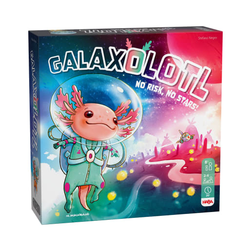 Galaxolotl - No Risk, No Stars!, Karten - und Brettspiel, ab 8 Jahren von HABA 