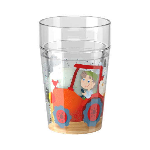 Glitzerbecher Bauernhof, Motiv 2 Glitzerbecher Bauernhof, Motiv 2 von HABA