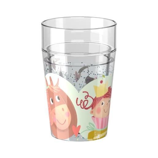 Glitzerbecher Prinzessin & Pferd, Motiv 2 von HABA 