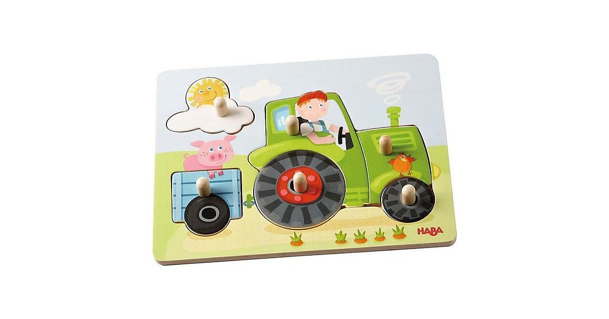 HABA 302535 Greifpuzzle Peters Bauernhof von HABA
