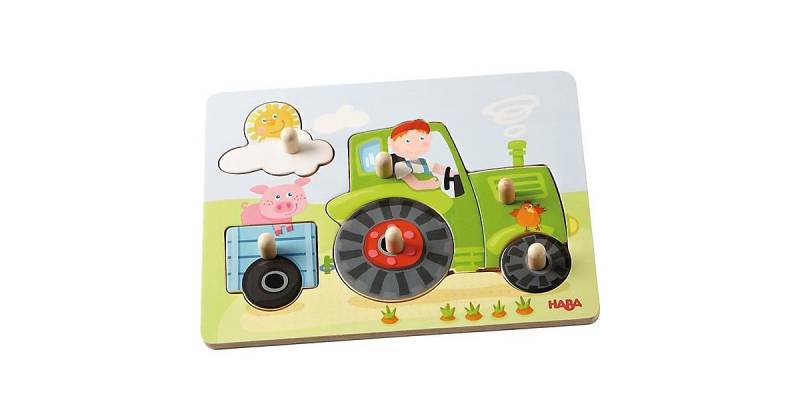 HABA 302535 Greifpuzzle Peters Bauernhof von HABA